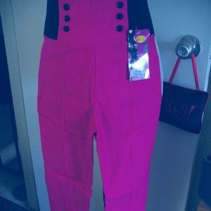New Pink High Waisted Leggings